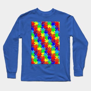 Rainbow puzzle Long Sleeve T-Shirt